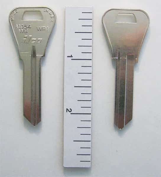 Key Blank, Pins 6, PK10