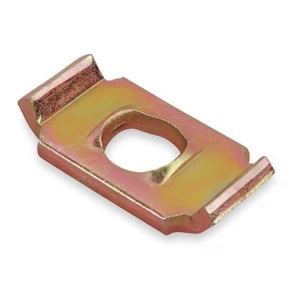 Saddle Washer, 3/8 or 1/2 In, Gold, PK50