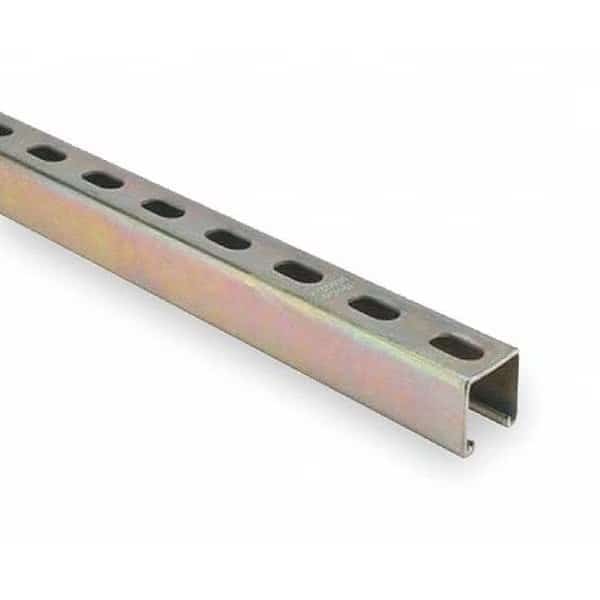 Strut Channel,Steel,Overall L 20ft, Mfr#: A1200HS 20, FLEX-STRUT