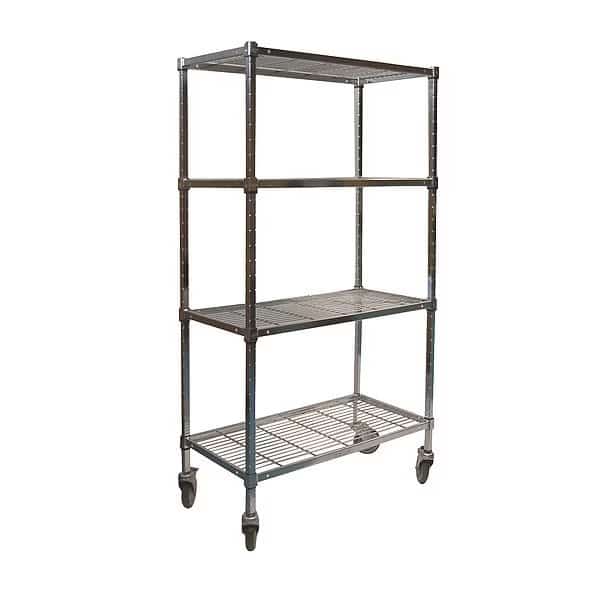 Wire Shlvng,18x70x48in,Shlf Cap: 300lb , Mfr#: 2HDE6