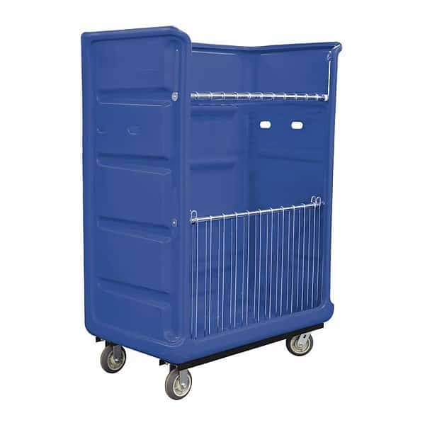 Turnabout Trk,48 Cu ft.,Blue,Wire,A, Mfr#: R48-BLX-TAA-6UNN, ROYAL BASKET TRUCKS