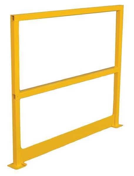 Sfty Hand Rail Section, L 48In, H 42-1/8In