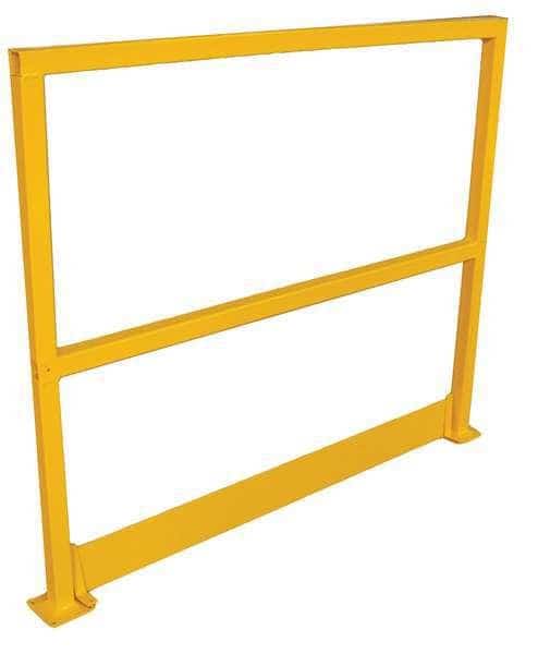Sfty Hand Rail Section, L 96In, H 42-1/8In