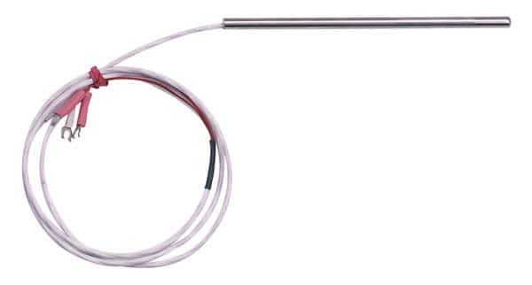 Resistance temperature detector, 12" (30.5 cm) length, 1/4" dia.