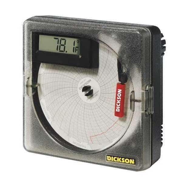 Recorder, Temp, 4 In, 0 to 100 F, Display