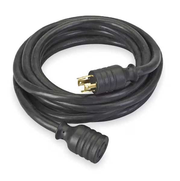 Generator Power Cord, 20 Ft, Mfr#: PC3020, RELIANCE