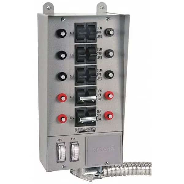 Manual Transfer Switch, 60A, 125/250V