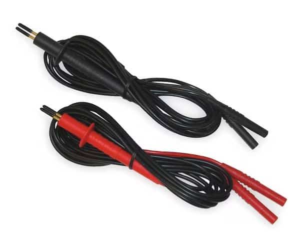 Kelvin Probe Set, Four Lead, 1 Amp