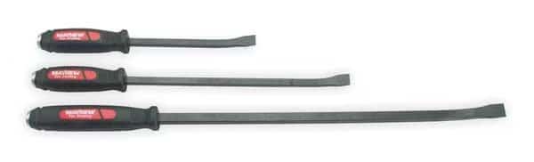 Curvd Pry Bar Set, Hardnd and Temprd Stel