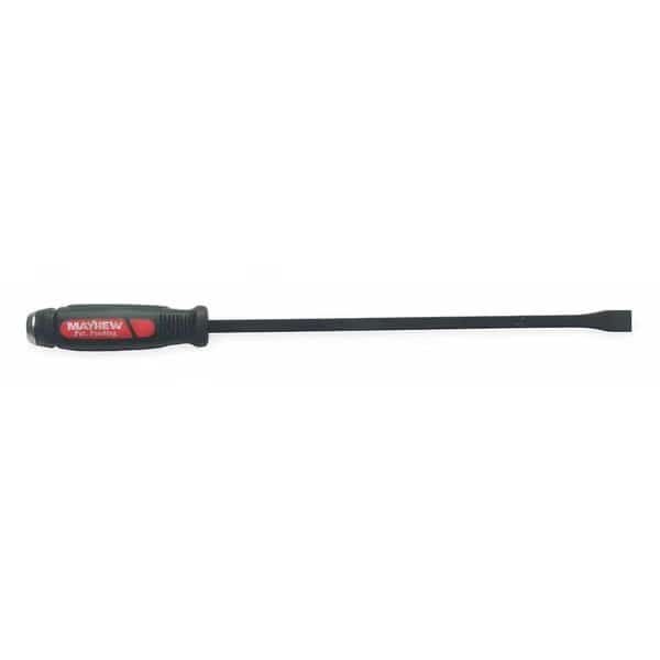 Pry Bars, 17 In. L, 1-1/2 In. W, Black