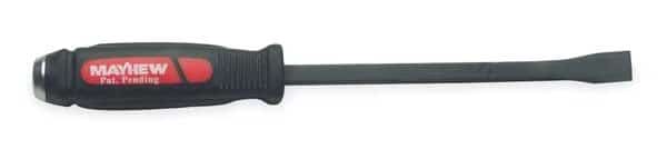 Pry Bars, 12 In. L, 1-1/2 In. W, Black