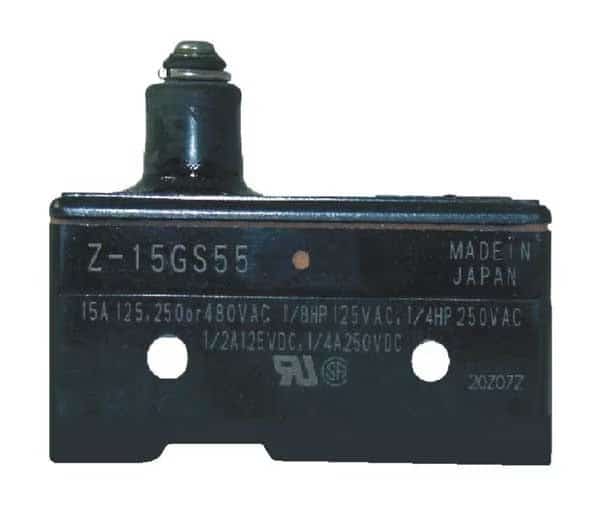 Snap Action Switch, Plunger Actuator, SPDT, 15 A at 480 V AC Contact Rating