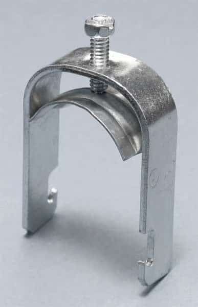 Conduit Clamp, 1 In EMT, Silver