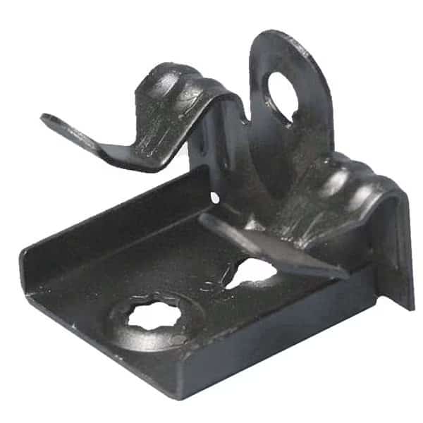 Flange Clip, Boxes and Fixtures Use, Spring Steel, Zinc Phosphate