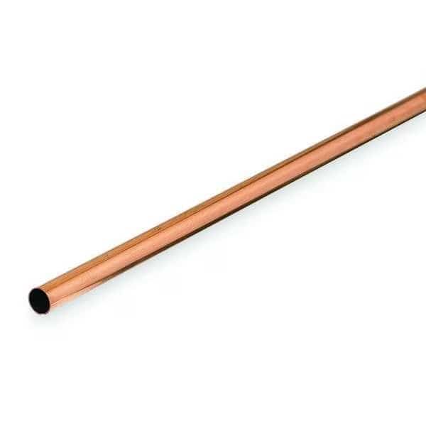 Straight Tubing, 5/8 in Outside Dia, 5 ft Length, L