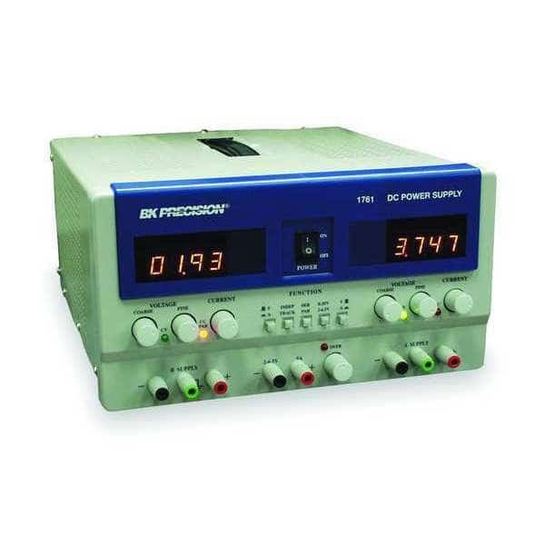 Triple Output DC Supply, 0-35 V DC, 5 V DC