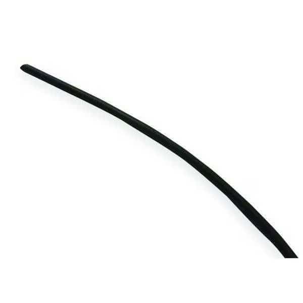 Tubing, 1/4 In OD, 250 Ft, Blk w/Green