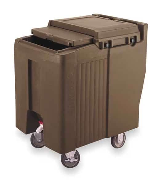 Ice Caddie, Cap 175 Lbs, 2 Fixed, 2 Swivel