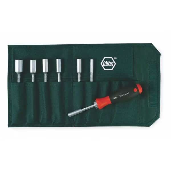 Nut Driver Set,8 Pieces,Metric, Mfr#: 28198, WIHA TOOLS