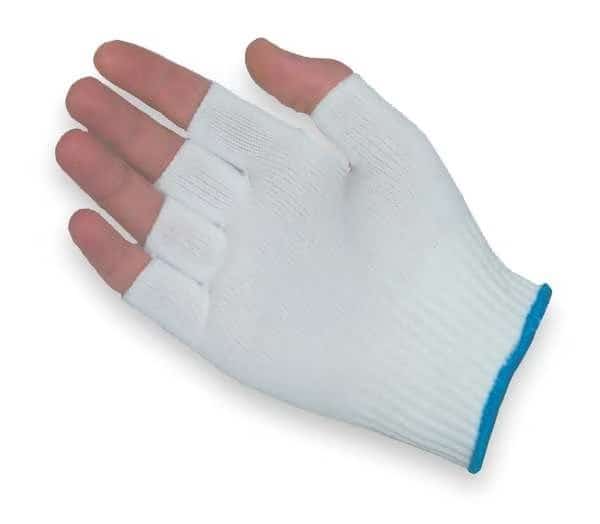 Fingerless Glove Liner,White,XL,PK12, Mfr#: 40-732/XL, PIP