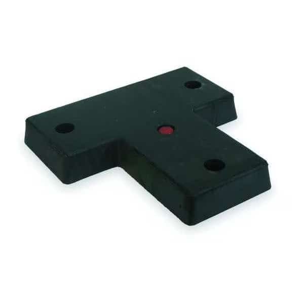 Dock Bumper, 22x3x22 In., Rubber