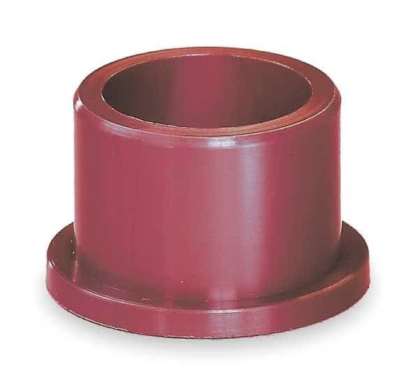 Flanged Bearing, 1/2 IDx1/2 In L, PK5