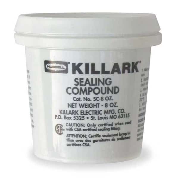 Sealing Compound, 8 Oz, KILLARK, Mfr# SC-8OZ