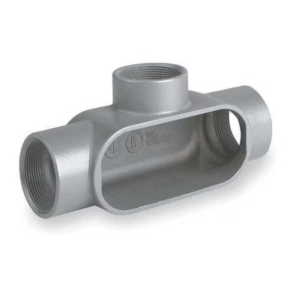 Conduit Outlet Body, Iron, T, 3/4 In., KILLARK, Mfr# T27