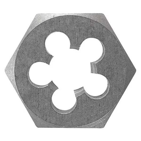 Hexagon Die, Carbon Steel, RH, 1/4-18, NPT