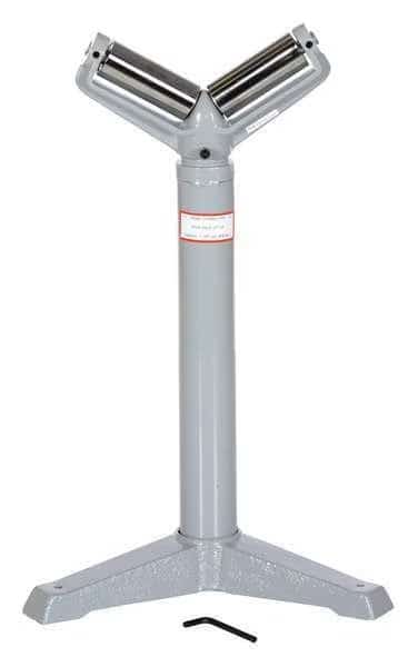 Roller Stand, V Style, H to 42 In