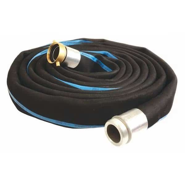 Water Hose, 3" ID x 50 ft., Black