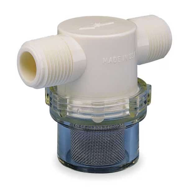 Line Strainer, Low Profile, 1/4", MNPT