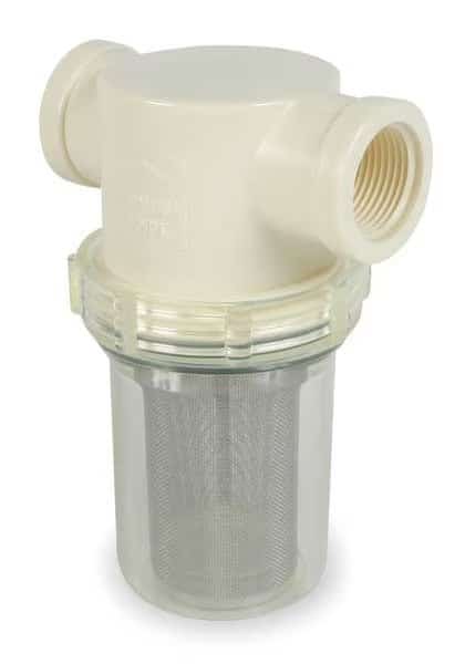 Line Strainer, 3/4", FNPT, 125 deg.F
