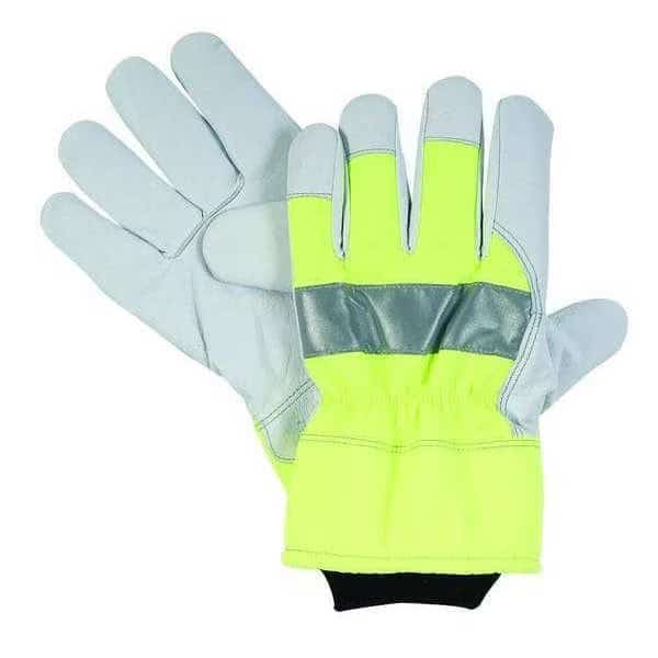 Cold Protection Gloves,M,Hi Vis Green,PR, Mfr#: 4NHD9, CONDOR