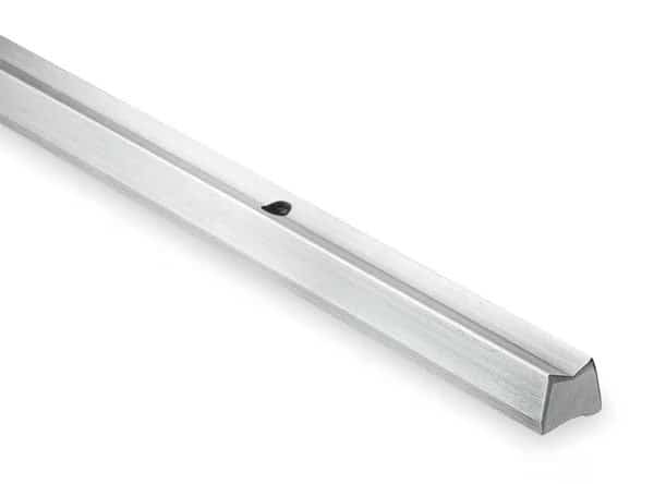 Support Rail, Steel, .625 In D, 24 In