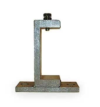 Clamp Flange, 60.0 mm W, 130 mm L