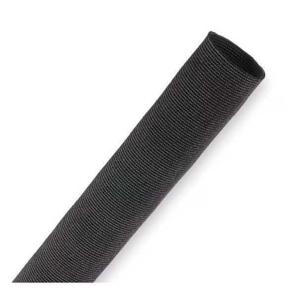 Sleeving, 1.590 In., 50 ft., Black, TECHFLEX, Mfr# DFN1.59BK50