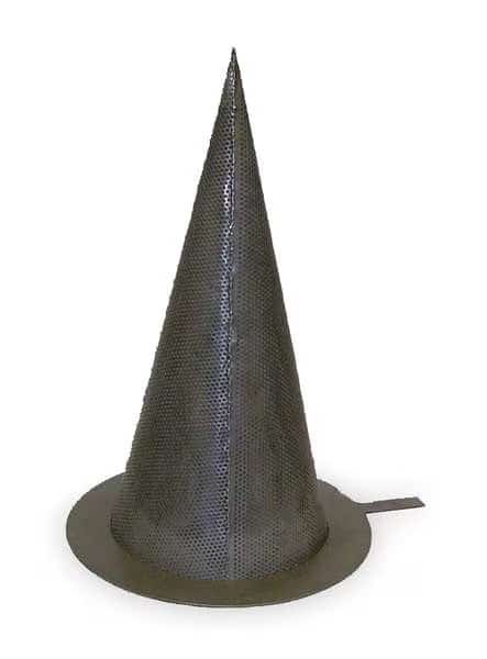 Temporary Strainer, Cone Style, 1 In, SS