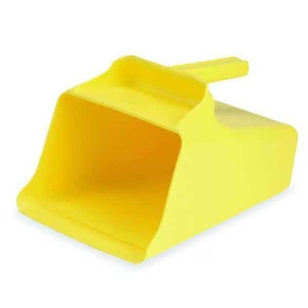 Mega Hand Scoop,Poly,128 Oz,Yellow, Mfr#: 65506, REMCO