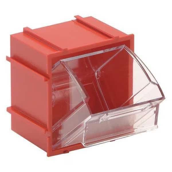 Tip Out Bins, Individual, W 2-13/16, Red