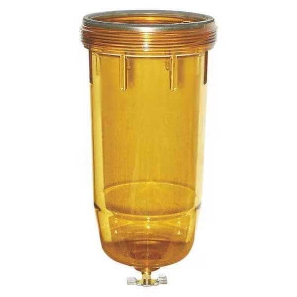 Transparent Amber Bowl