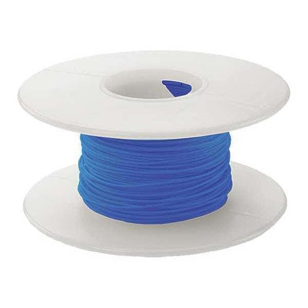 Spooled Wrapping Wire, 30 AWG, Blue, Kynar(R) KSW, 1,000 ft