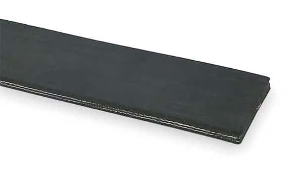 Conveyor Belt, Blk Rubber, 100 Ft x 18 In