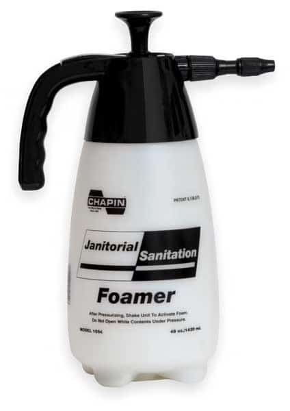 13/32 gal Handheld Sprayer, Polyethylene, Not Applicable L Hose, 3 in L Wand, 40 psi Max