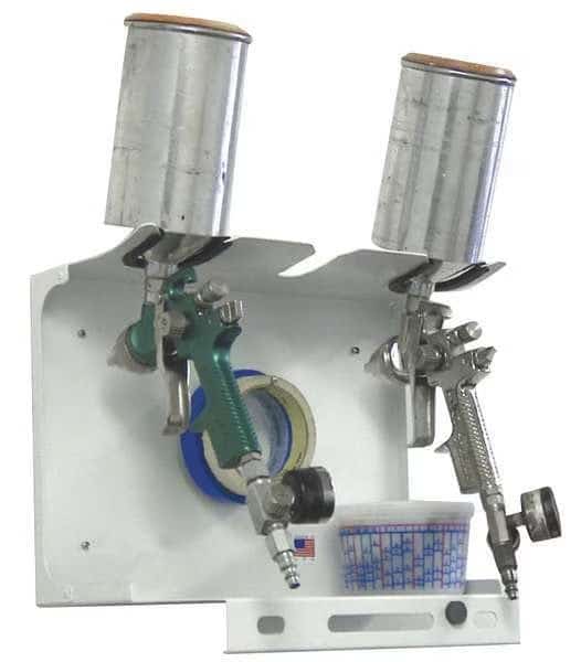Double Spray Gun Holder and Shelf