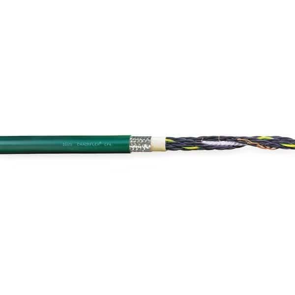 Control Cable, 18 AWG, 18 C, Green, PVC, 600 V, 100 ft