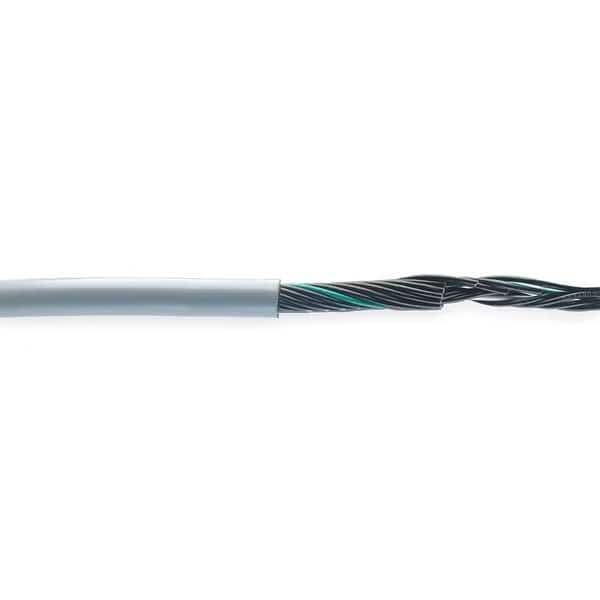 18 AWG 7 Conductor Continuous Flex Tray Cable 600V GY, CHAINFLEX, Mfr# CF130US-07-07-25