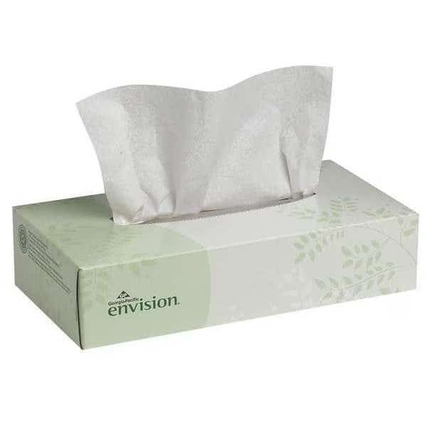 Facial Tissue,100,White,PK30, Mfr#: 47410, GEORGIA-PACIFIC