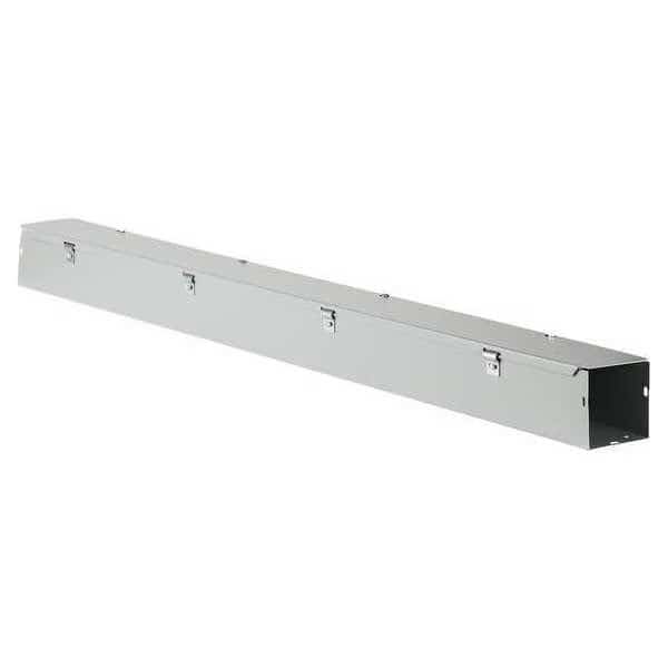 Straight Section Wireway, 1 Rating, Steel, Powder Coated