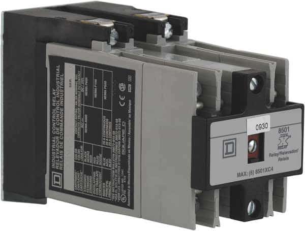 Master NEMA Control Relay, 6NO, 120VAC, 20A